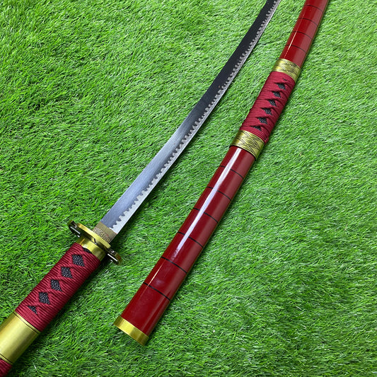 Katana Sandai Kitetsu Roronoa Zoro One Piece Decorative High-End W/Defects N105