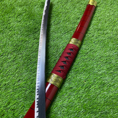 Katana Sandai Kitetsu Roronoa Zoro One Piece Decorative High-End W/Defects N105