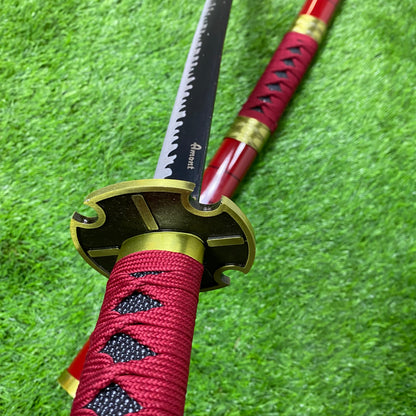 Katana Sandai Kitetsu Roronoa Zoro One Piece Decorative High-End W/Defects N107