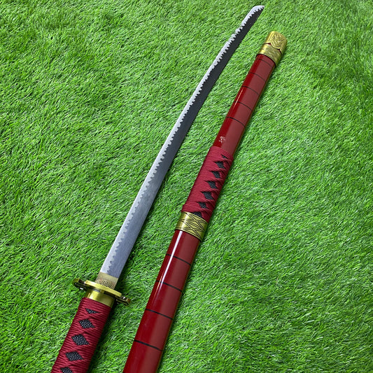 Katana Sandai Kitetsu Roronoa Zoro One Piece High-End Decorative W/Defects N108