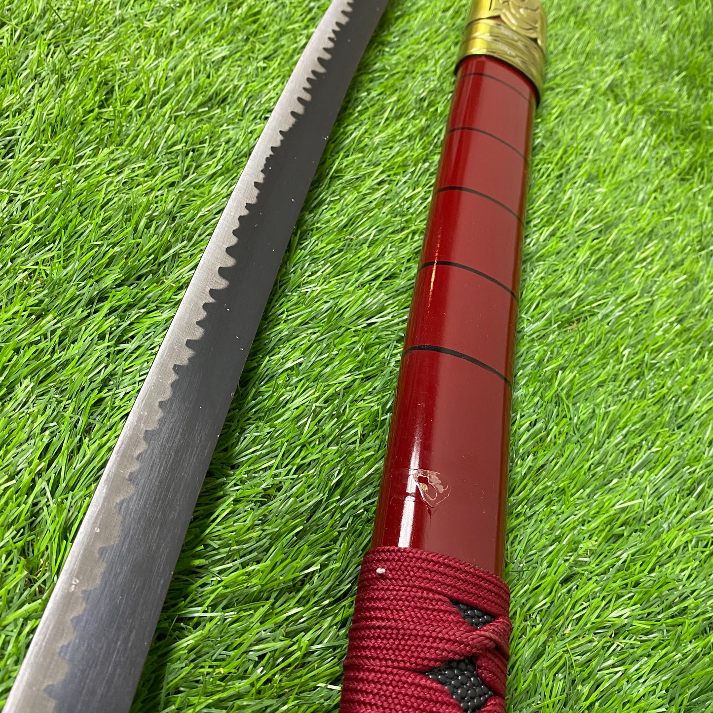 Katana Sandai Kitetsu Roronoa Zoro One Piece Decorativa Gama Alta C/Defectos N108