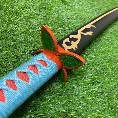 Katana Decorativa de Kocho Shinobu - Acero  Kimetsu no Yaiba C/Defectos N110