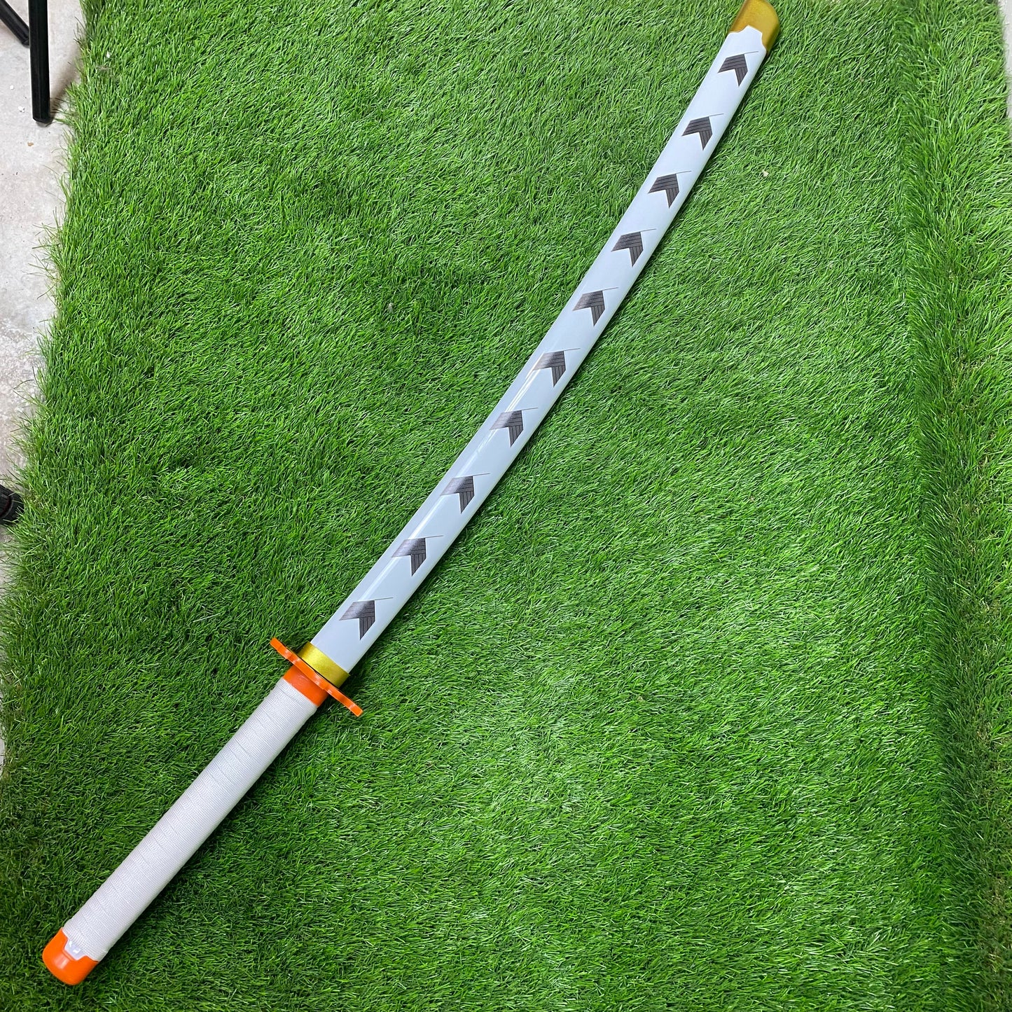 Katana de Rengoku de Bambú Demon Slayer Kimetsu no Yaiba C/Defectos N112