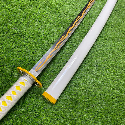 Katana de Agatsuma Zenitsu Demon Slayer Kimetsu no Yaiba C/Defectos N114
