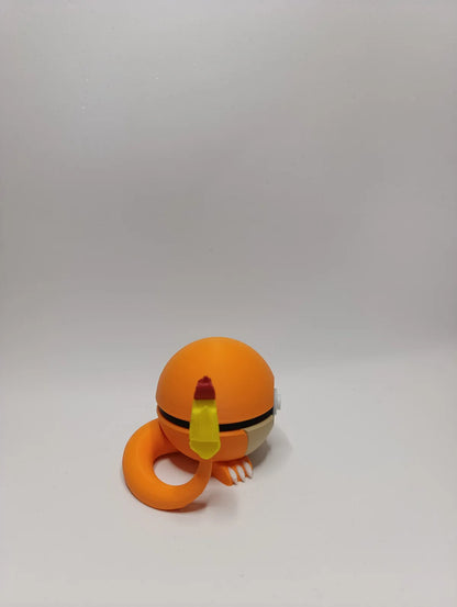 Pokébola Charmander colecionável de alta qualidade