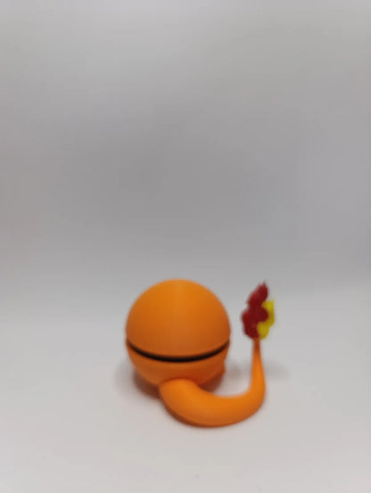 Pokébola Charmander colecionável de alta qualidade