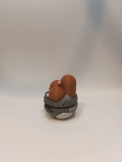 Poké Ball Dugtrio | Réplica Coleccionable Premium