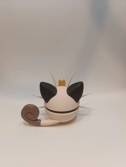 Poké Ball Meowth | Réplica Coleccionable Premium