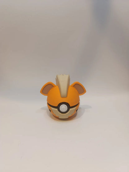 Poké Ball Growlithe | Réplica Coleccionable Premium