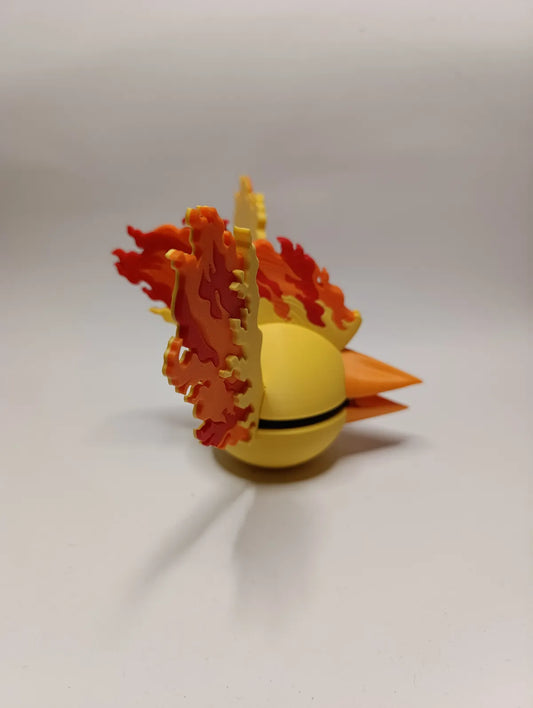 Poké Ball Moltres Coleccionable de Alta Calidad