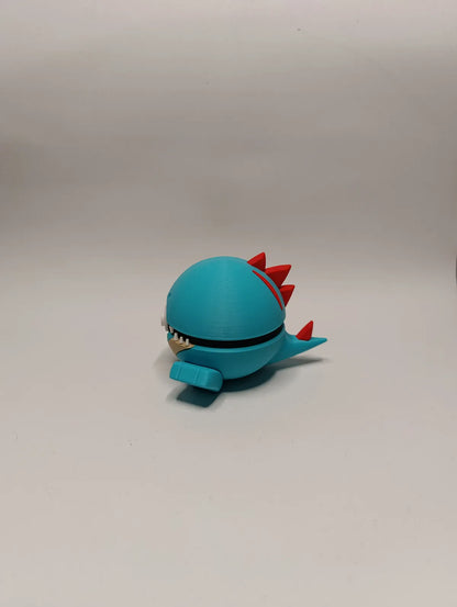 Poké Ball Totodile Coleccionable de Alta Calidad