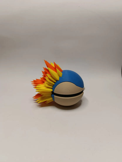 High-Quality Collectible Poké Ball Typhlosion