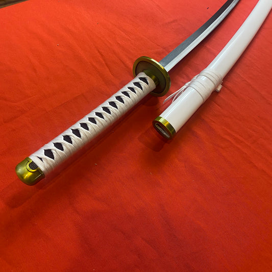 Katana de Zoro Wado Ichimonji decorativa - gama alta C/Defectos N120