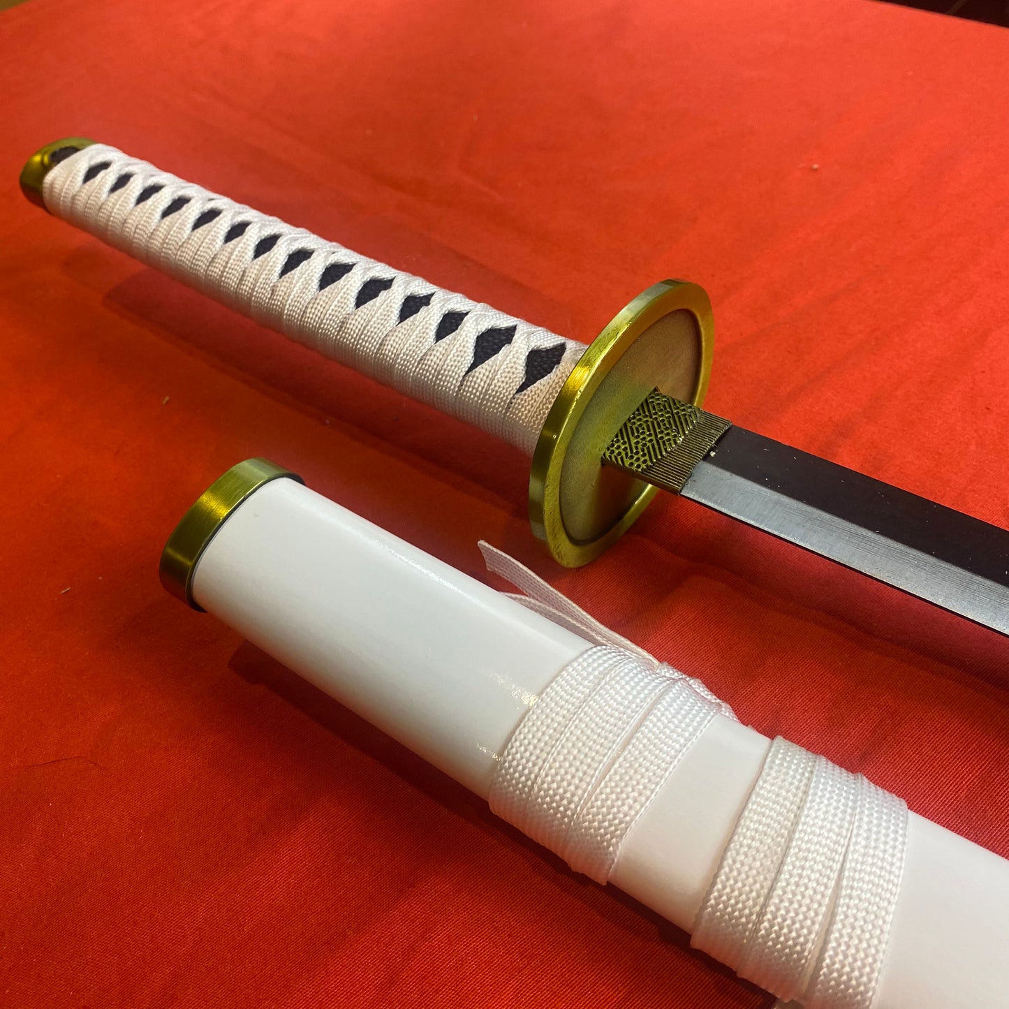 Katana de Zoro Wado Ichimonji decorativa - gama alta C/Defectos N120