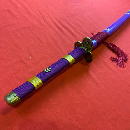 Katana Enma Morada de Zoro One Piece C/Defectos N122