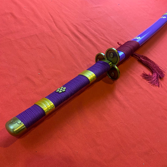 Katana Enma Morada de Zoro One Piece C/Defectos N122