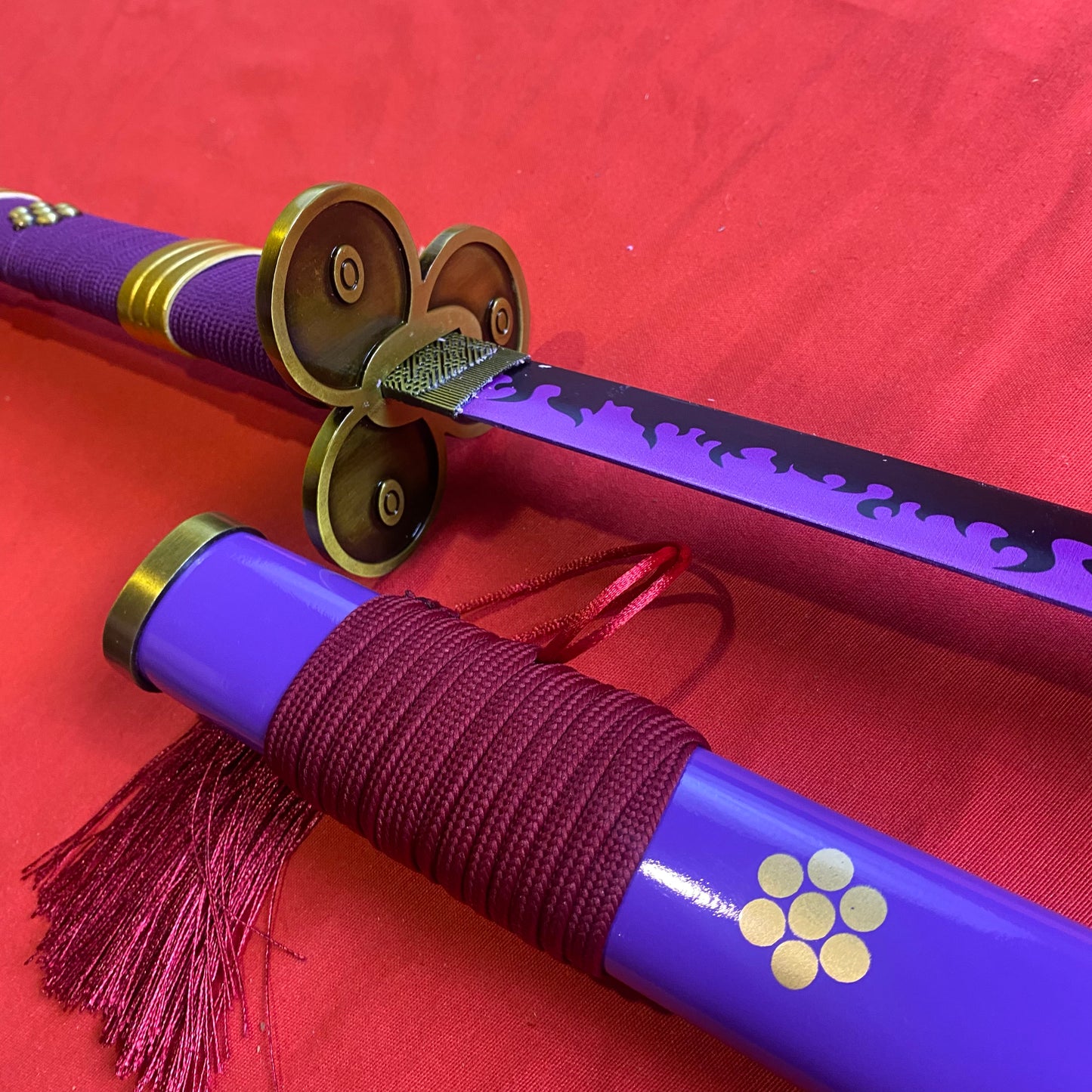 Katana Enma Morada de Zoro One Piece C/Defectos N122