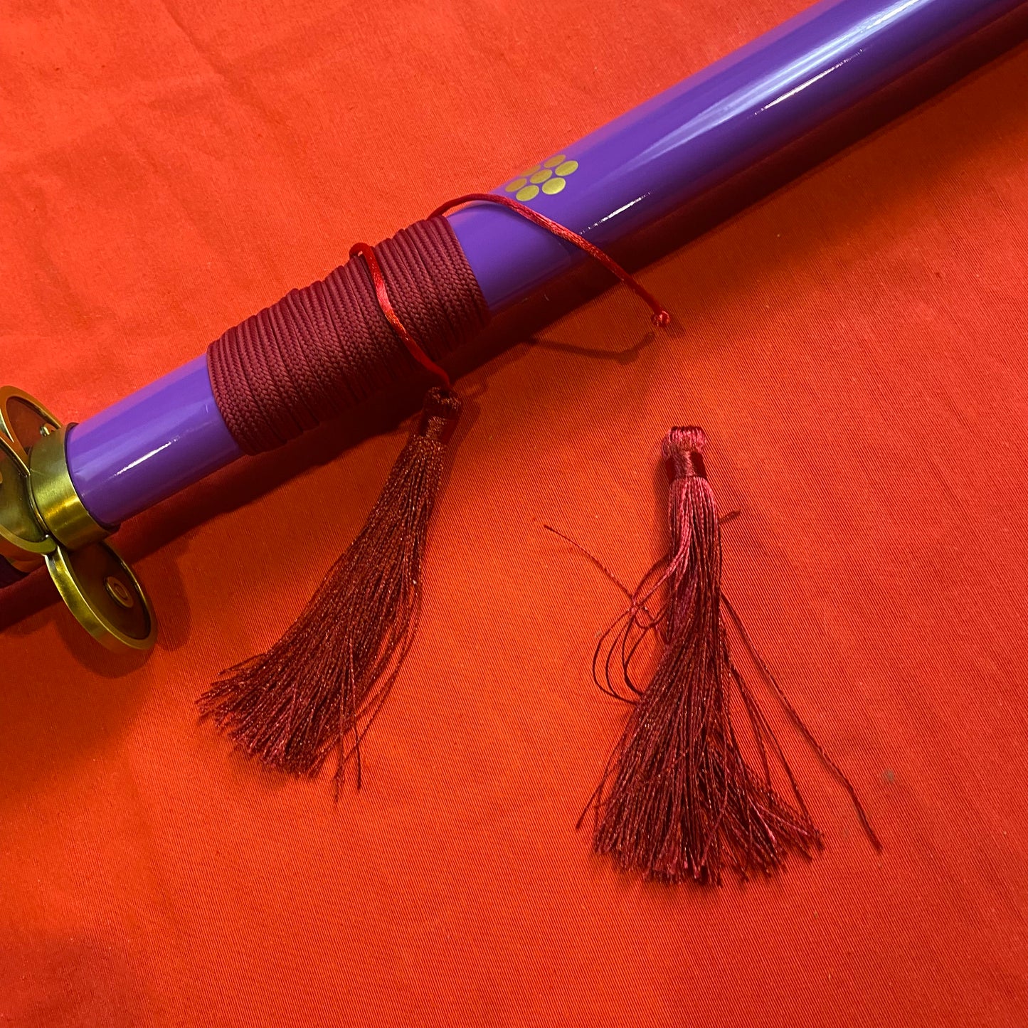 Katana Enma Morada de Zoro One Piece C/Defectos N125