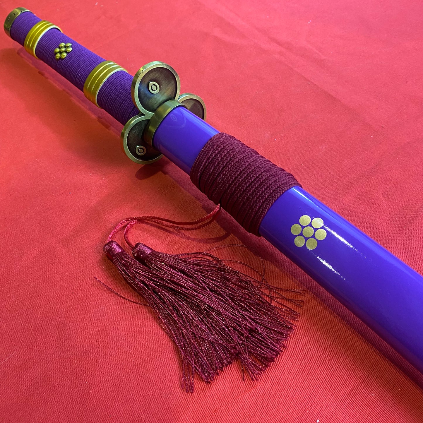 Katana Enma Morada de Zoro One Piece C/Defectos N127