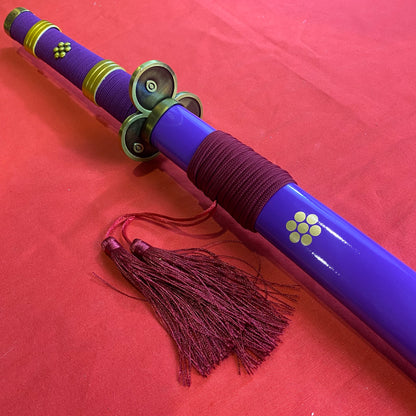 Katana Enma Morada de Zoro One Piece C/Defectos N127