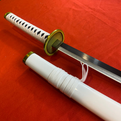 Katana de Zoro Wado Ichimonji decorativa - gama alta C/Defectos N128