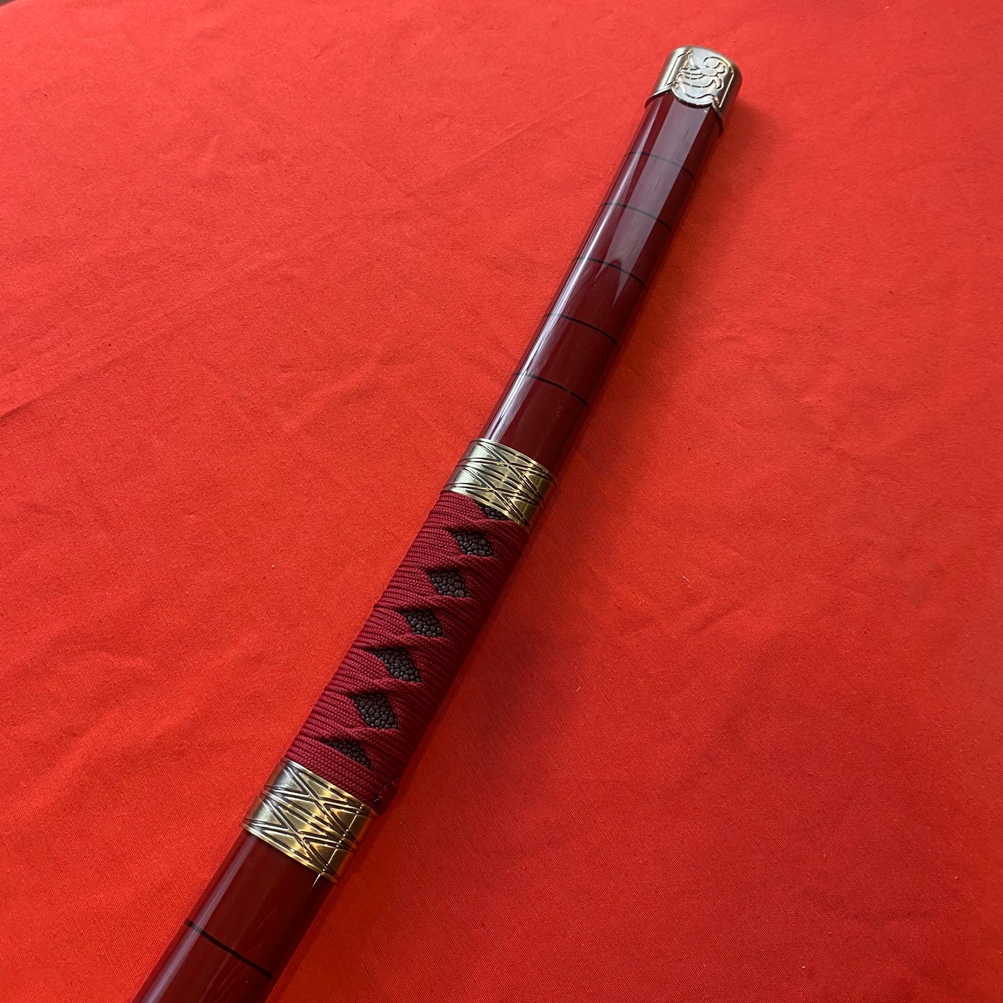 Katana Sandai Kitetsu con hoja de Bambú Zoro One piece C/Defectos N131