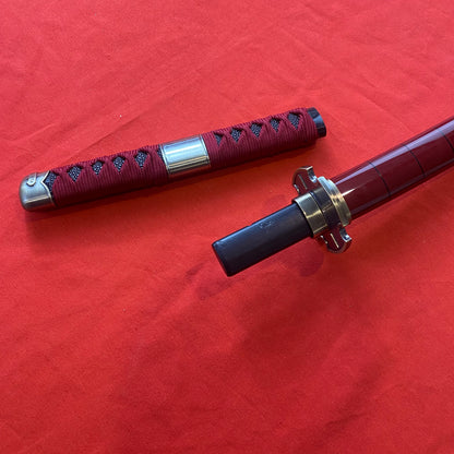 Katana Sandai Kitetsu con hoja de Bambú Zoro One piece C/Defectos N132