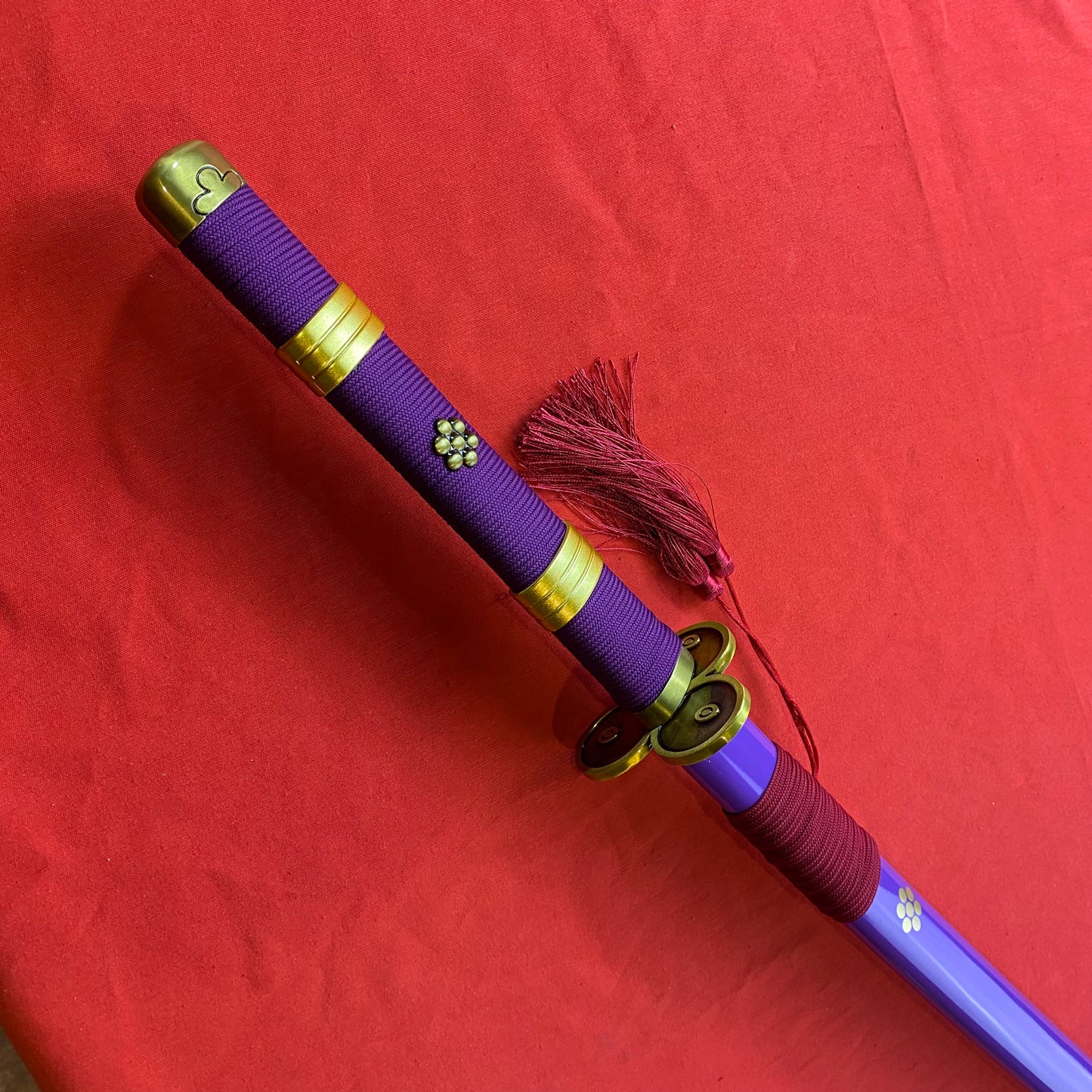 Katana Enma Morada de Zoro One Piece C/Defectos N135