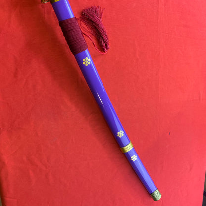 Katana Enma Morada de Zoro One Piece C/Defectos N135