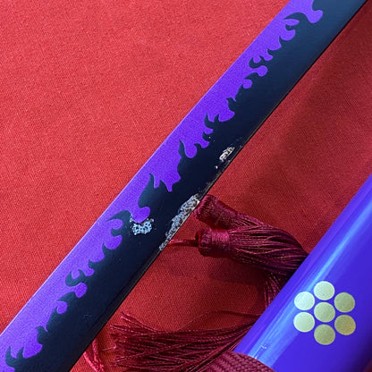 Katana Enma Morada de Zoro One Piece C/Defectos N135