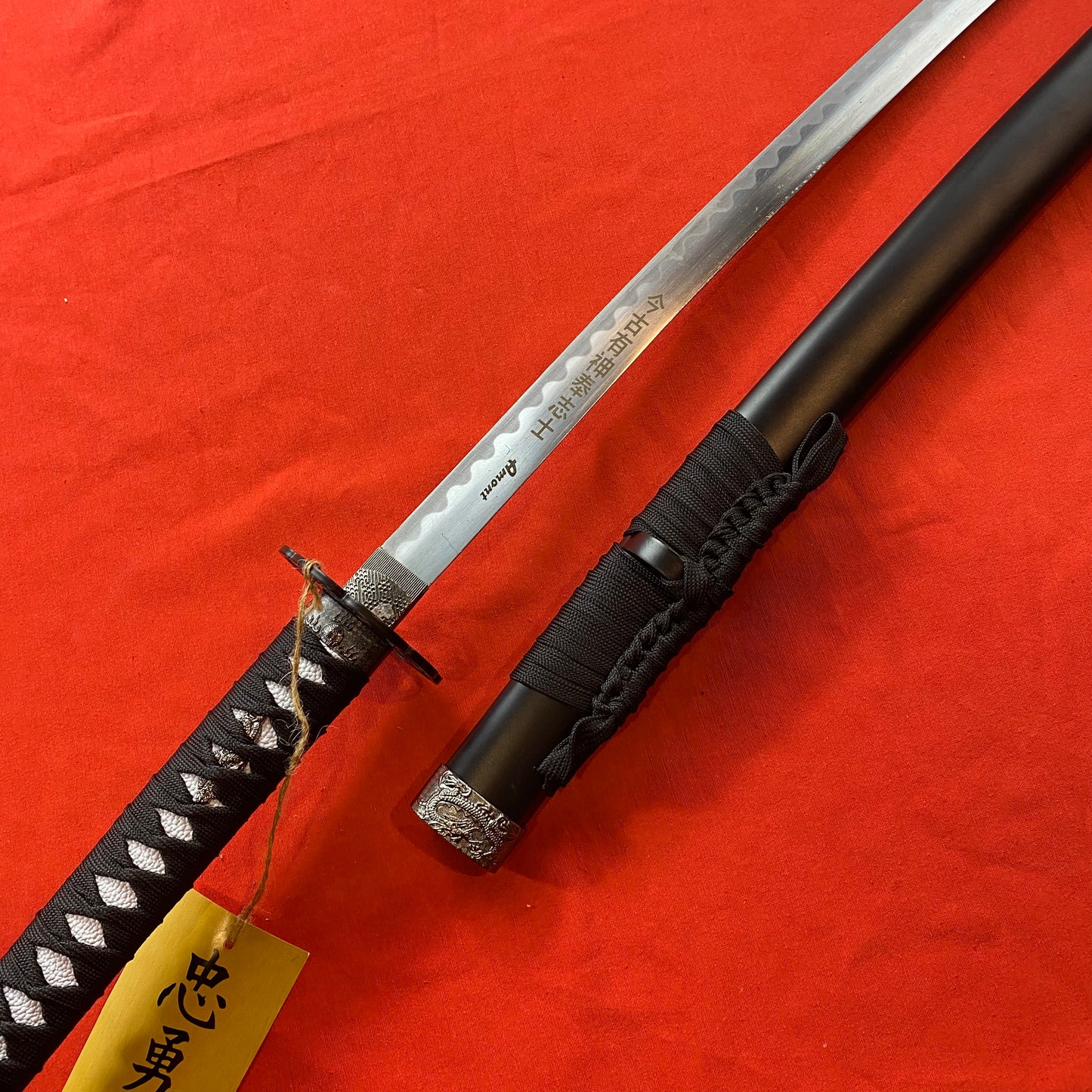 Katana Decorativa Coraje Deber y Lealtad - El Último Samurai C/Defectos N136