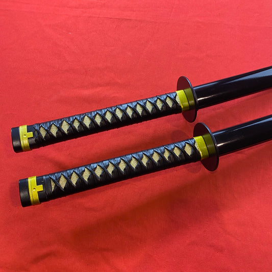 Katanas de Deadpool Réplica Decorativa Dual C/Defectos N138