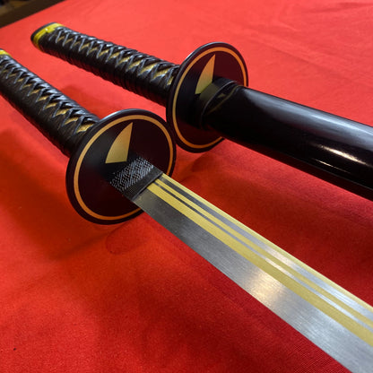 Katanas de Deadpool Réplica Decorativa Dual C/Defectos N138