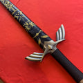 Espada de Link de Zelda Negra Decorativa C/Defectos N142
