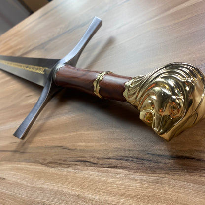 Espada de las Crónicas de Narnia del Rey Peter By-061A C/Defectos N49