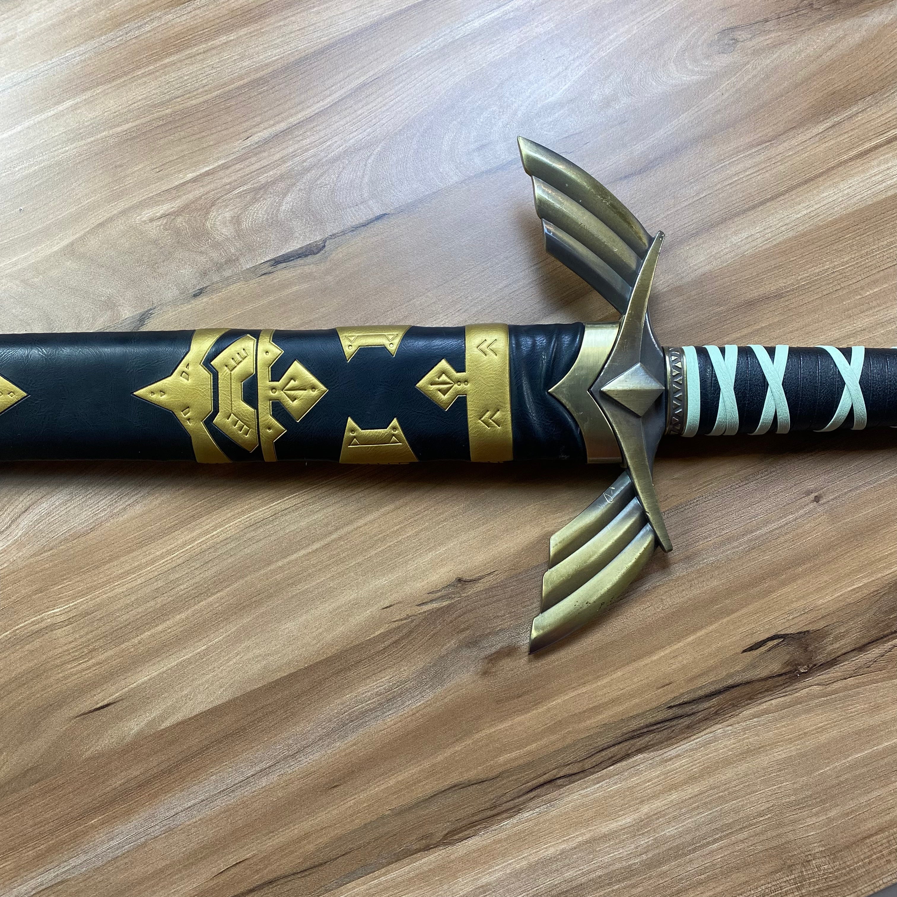 Espada  maestra de Link de Zelda Version Negra C/Defectos N50