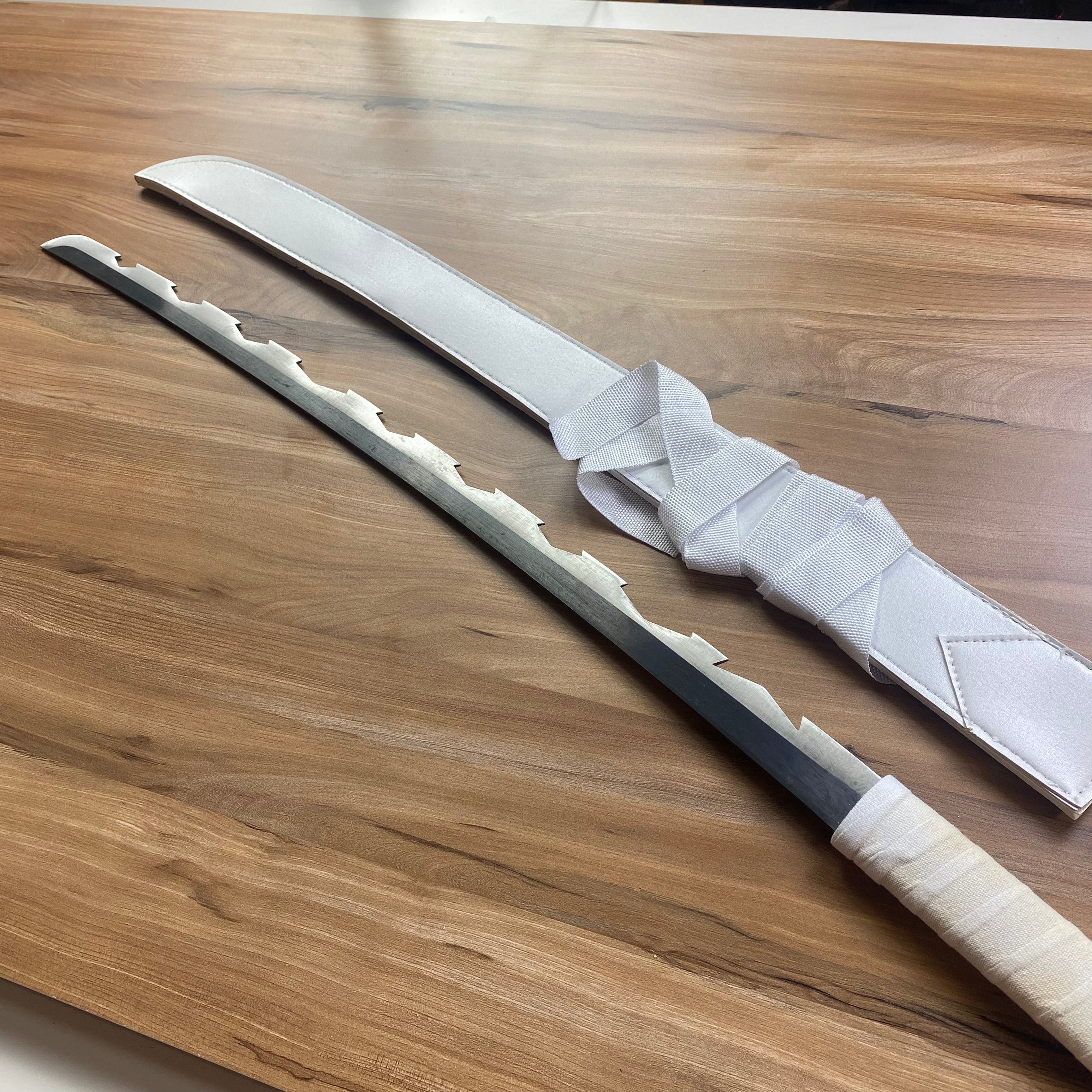 Katana de Inosuke de Kimetsu no yaiba Demon Slayer C/Defectos N53