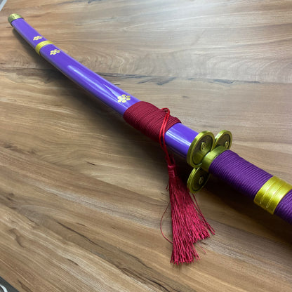 Katana Enma Morada de Zoro One Piece C/Defectos N60