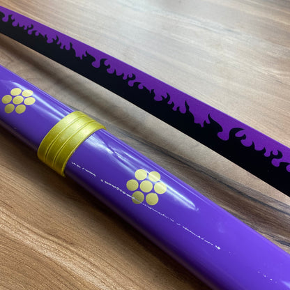 Katana Enma Morada de Zoro One Piece C/Defectos N60