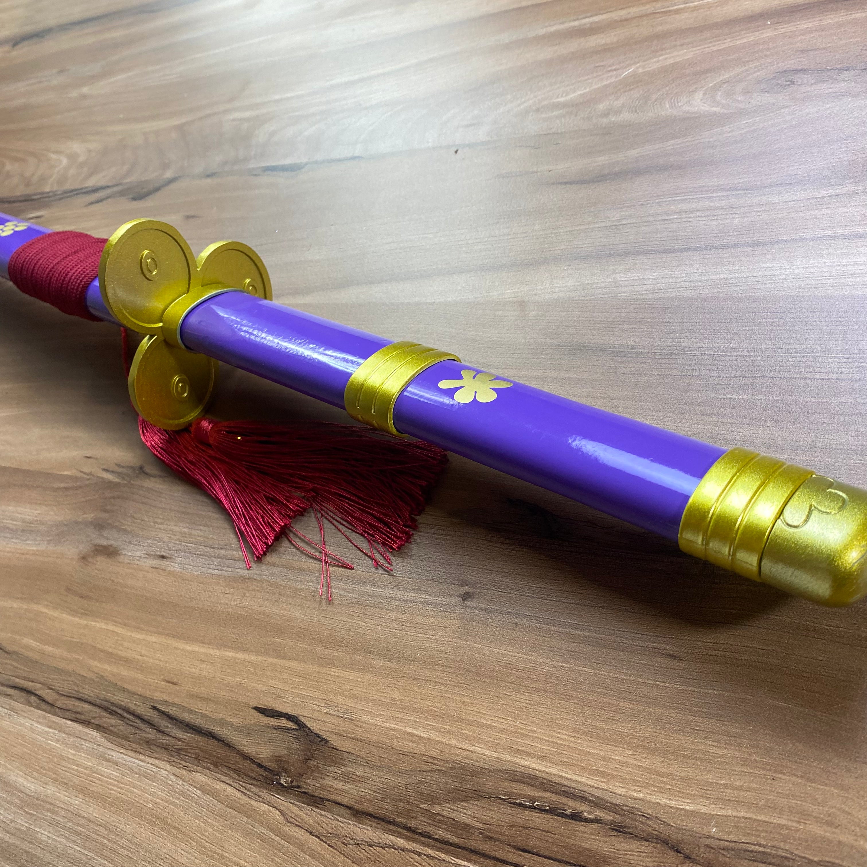 Katana Enma de Zoro de One Piece hoja verde C/Defectos N62