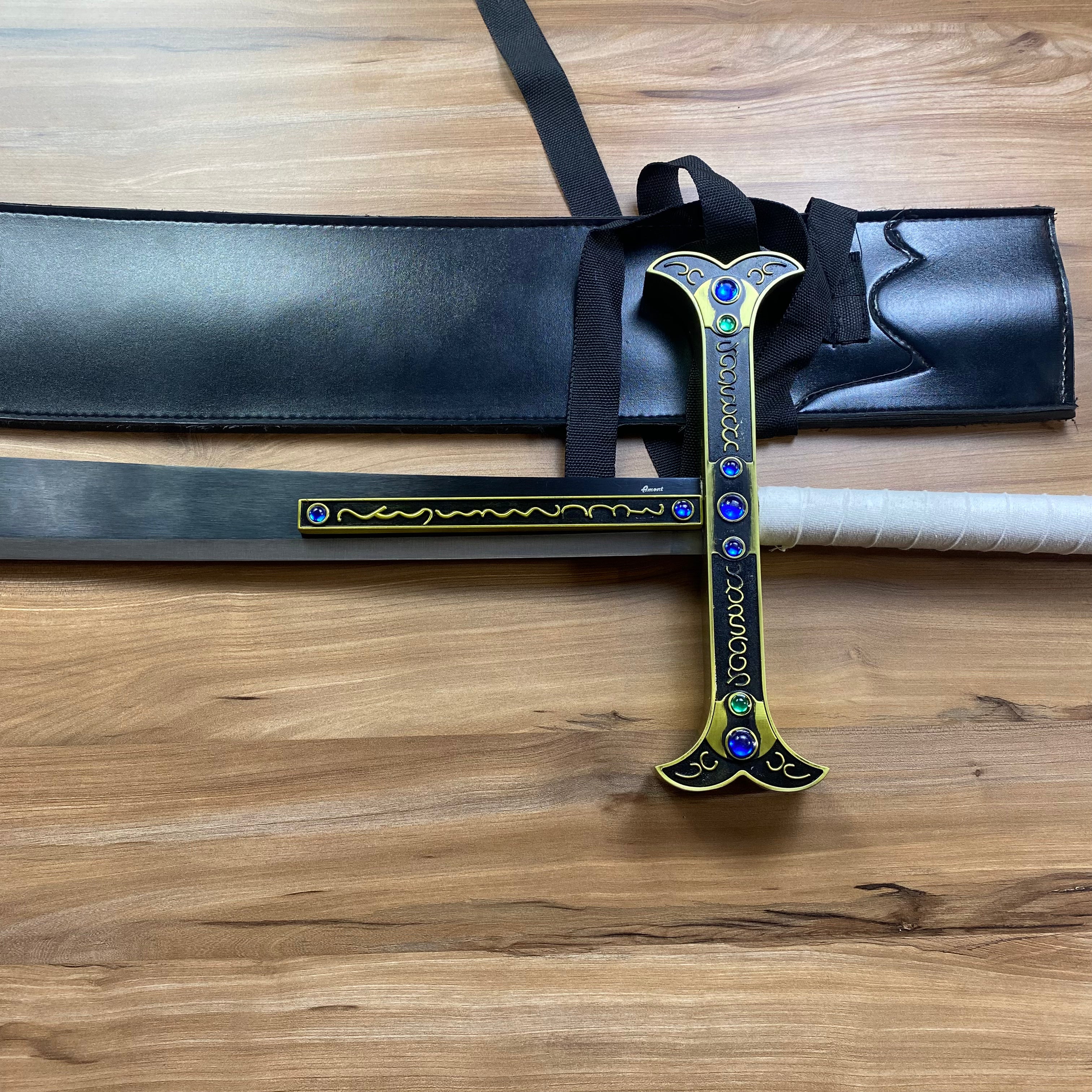 Espada Decorativa Mihawk One Piece C/Defectos N66