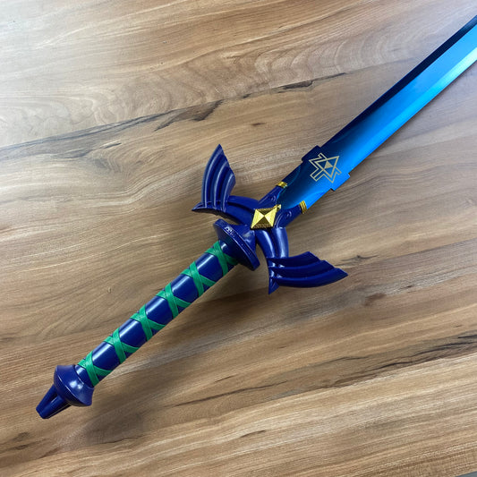 Espada Legend of Zelda Azul 100cm No Oficial C/Defectos n73