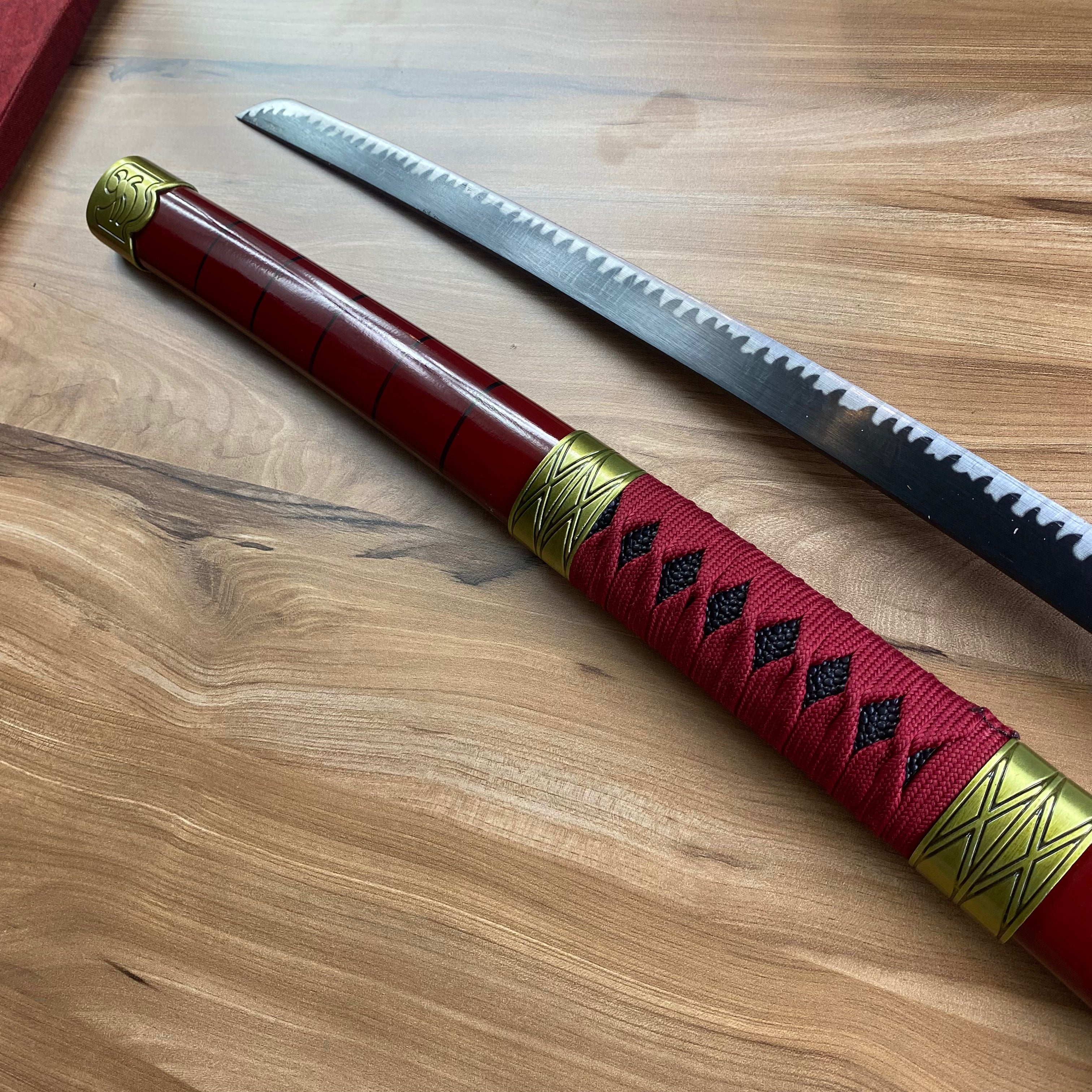 Katana Sandai Kitetsu Roronoa Zoro One Piece Decorativa Gama Alta C/Defectos n76