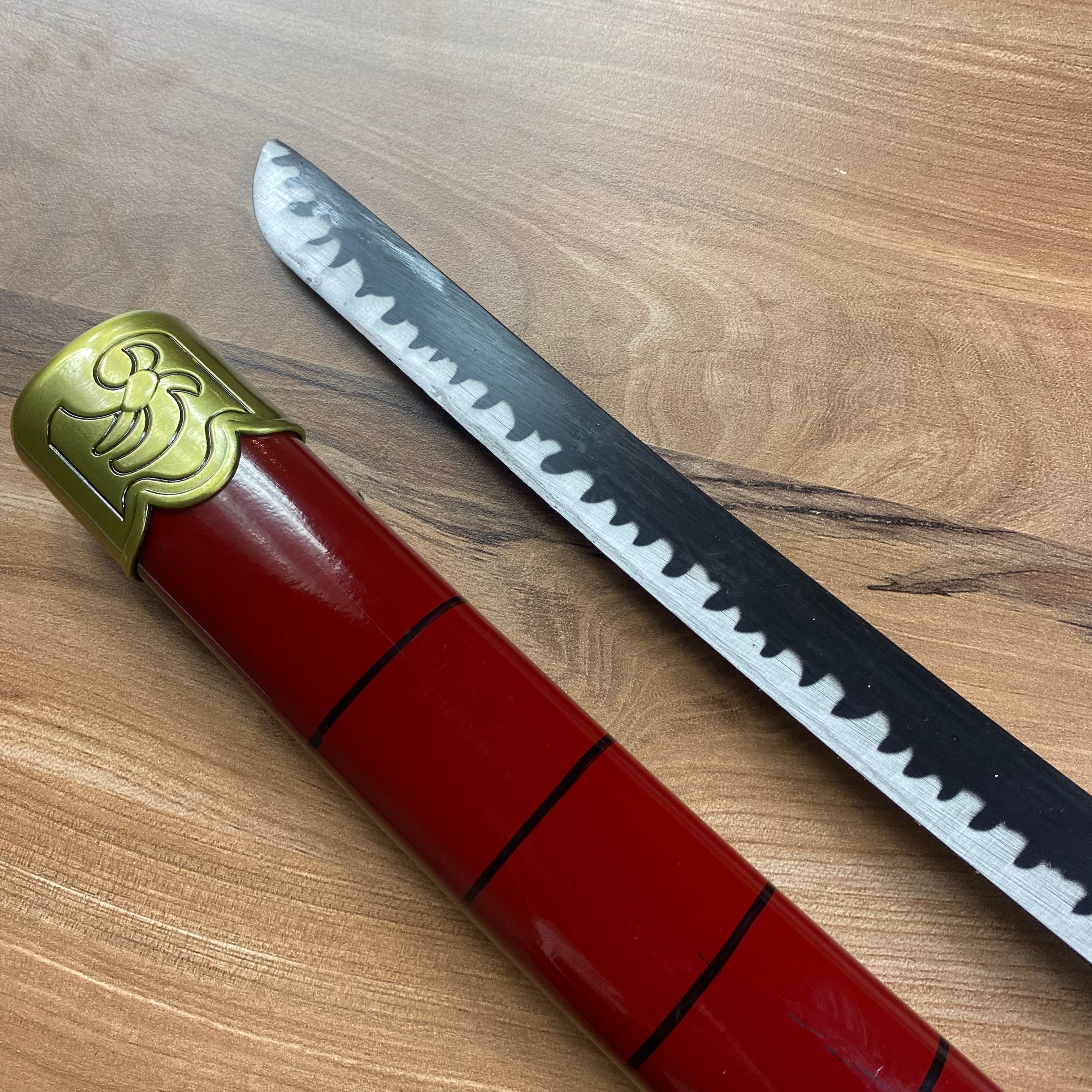 Katana Sandai Kitetsu Roronoa Zoro One Piece Decorativa Gama Alta C/Defectos n79