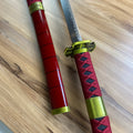 Katana Sandai Kitetsu Roronoa Zoro One Piece Decorativa Gama Alta C/Defectos n82