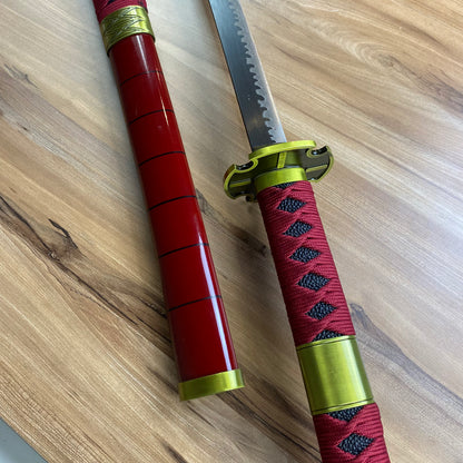 Katana Sandai Kitetsu Roronoa Zoro One Piece Decorativa Gama Alta C/Defectos n82