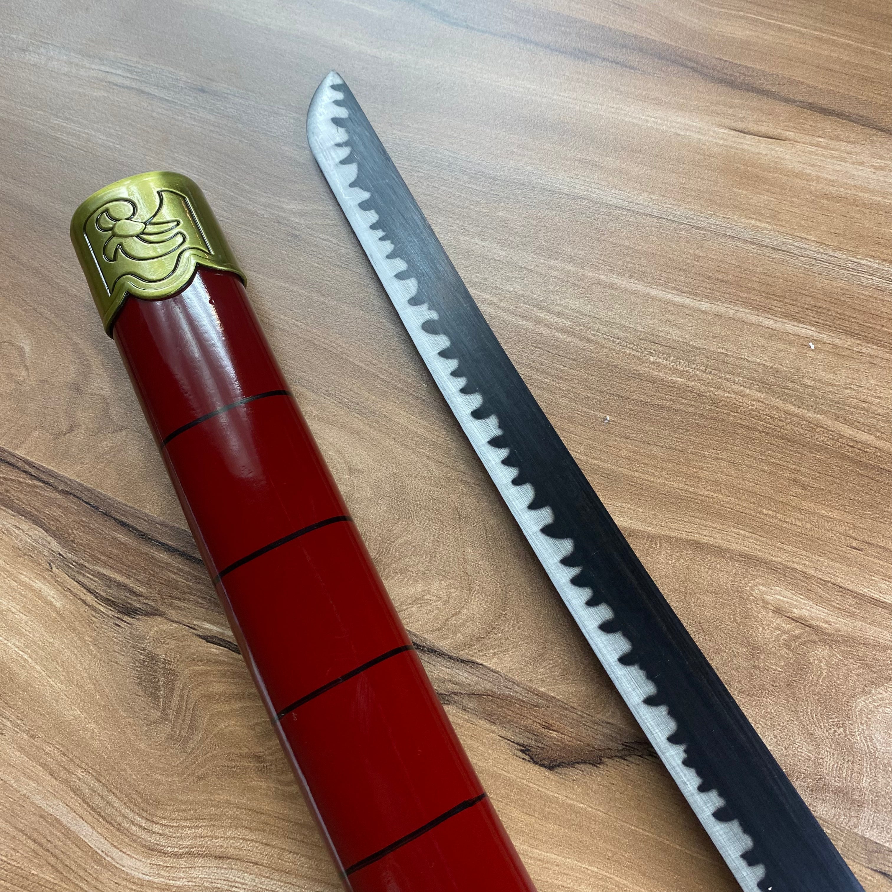 Katana Sandai Kitetsu Roronoa Zoro One Piece Decorativa Gama Alta C/Defectos n82