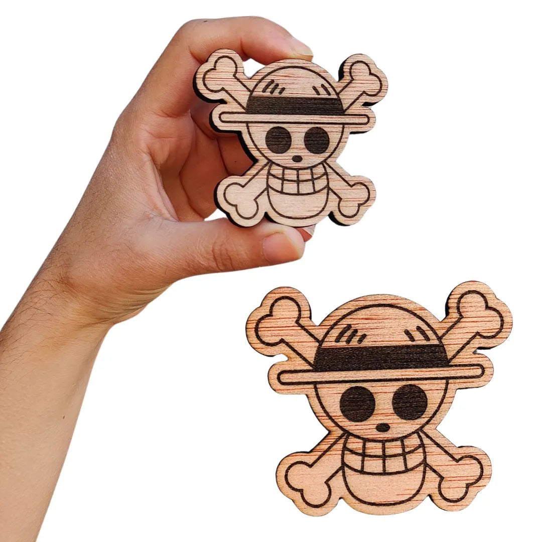 Imán Calavera Luffy One Piece