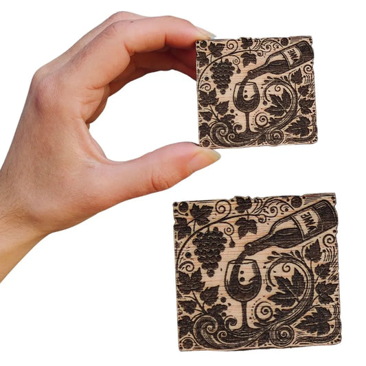 Wine Serving Magnet