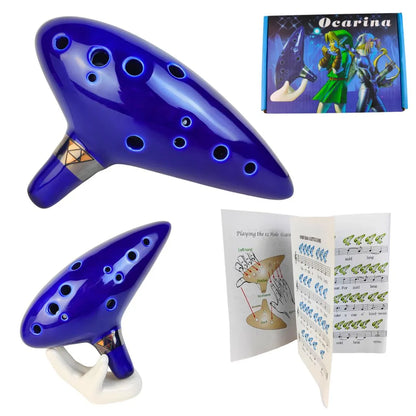 Imagen de Instrumento Ocarina de Zelda parte de nuestra colección en Espadas y más, sitio oficial.